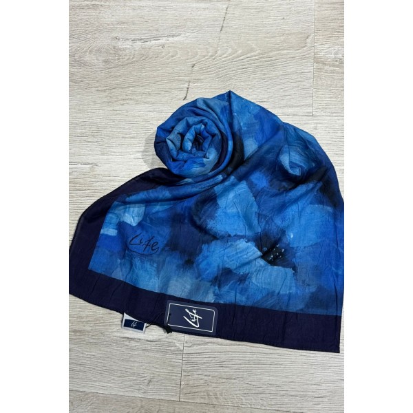 Dijital Bambu Pamuklu Şal 013L